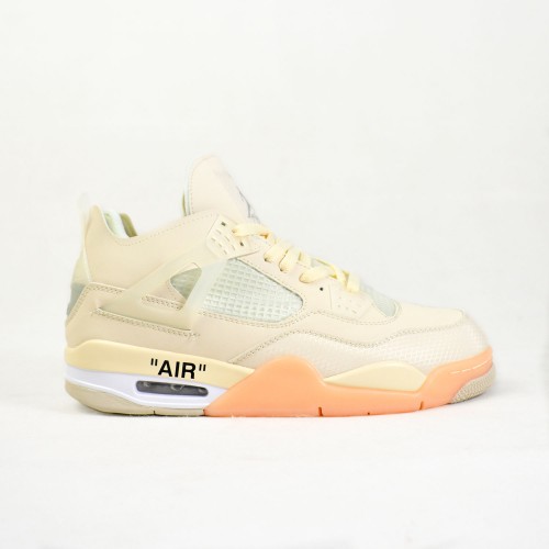 Off-White X Air Jordan 4 Beige